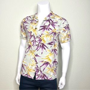 GEORGE Hawaiian Print Shirt